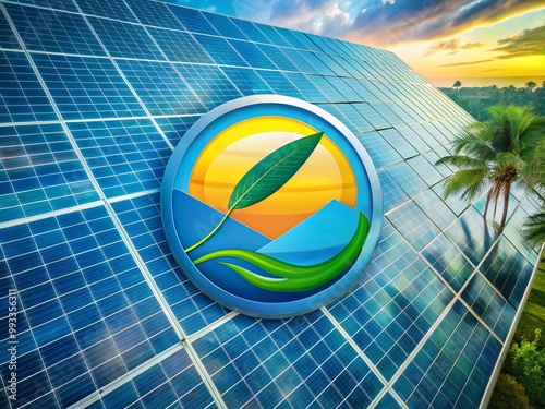 Logo of a prominent energy company in Florida, representing power and sustainability in design photo