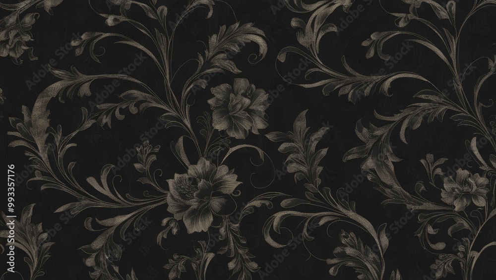 seamless floral background generate ai seamless floral background generate ai