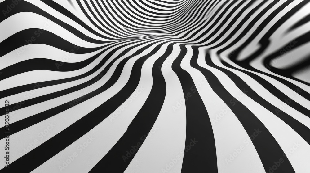 Black and White Stripes. Black and White Stripes.