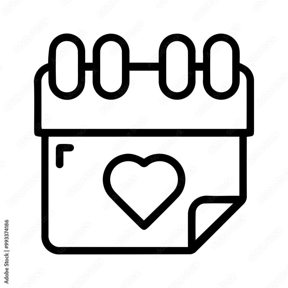 calendar line icon calendar line icon