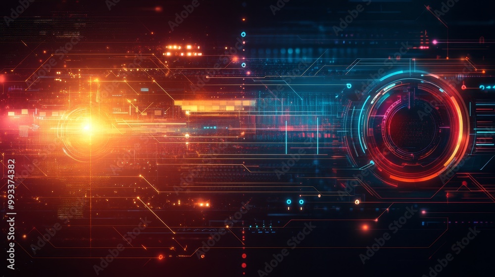Futuristic Tech Background. Futuristic Tech Background.