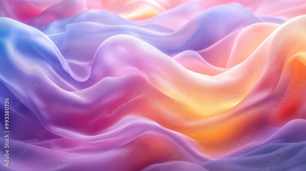 trendy abstract holographic background featuring a wavy texture in pastel hues of violet blue and yellow creating a visually captivating and modern aesthetic trendy abstract holographic background featuring a wavy texture in pastel hues of violet blue and yellow creating a visually captivating and modern aesthetic