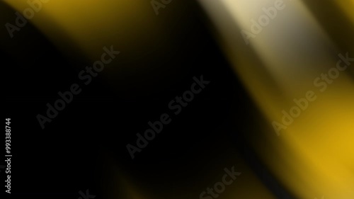 Abstract background with black, gold, and white curves. Perfect for elegant designs or modern themes  web banners, posters, or digital art projects.