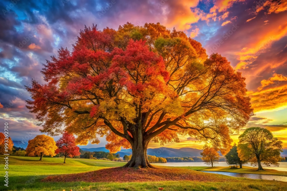 Majestic Tree Landscapes Showcasing Nature's Beauty in Vibrant Colors and Serene Environments Majestic Tree Landscapes Showcasing Nature's Beauty in Vibrant Colors and Serene Environments