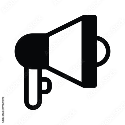 Icon of megaphone in editable style, a customizable vector of loudspeaker