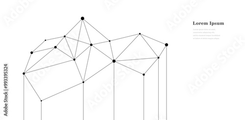幾何学 抽象 建築 テクノロジー ビジネス 背景