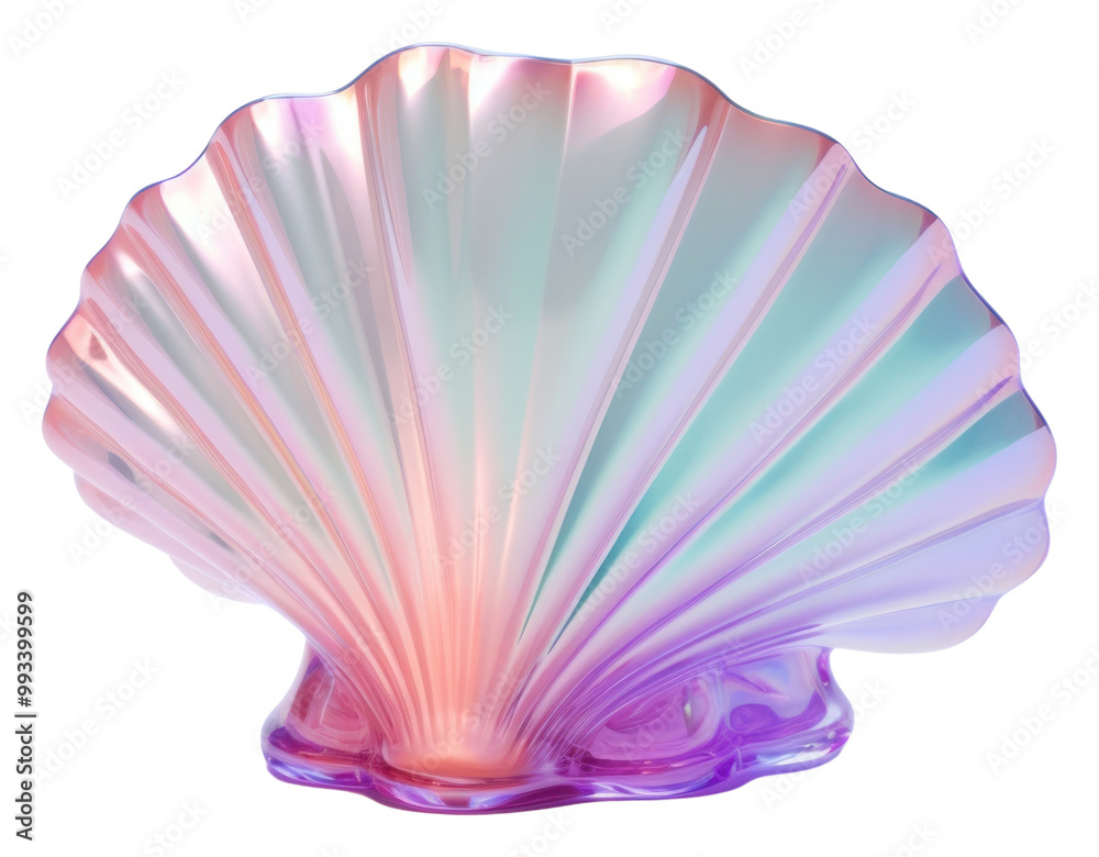 Fototapeta premium PNG Shell white background invertebrate translucent.