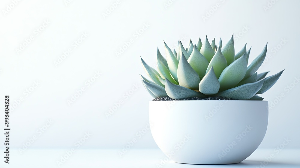 Elegant succulent with vibrant stems in a white ceramic pot, isolated against a bright white backdrop. Ideal for minimalist interior decor and modern spaces Elegant succulent with vibrant stems in a white ceramic pot, isolated against a bright white backdrop. Ideal for minimalist interior decor and modern spaces