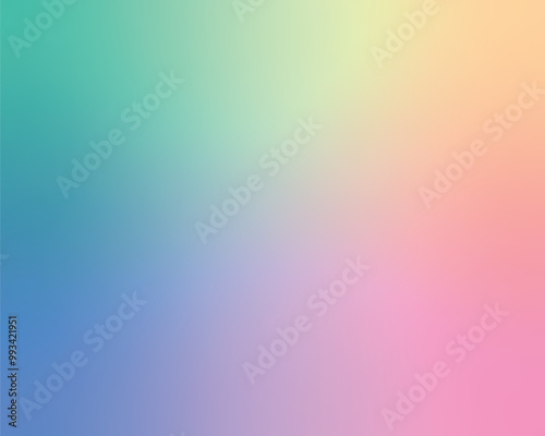Pastel smooth blend gradient color background or wallpaper EPS vector file for versatile design