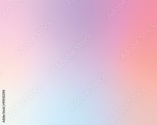 Pastel smooth blend gradient color background or wallpaper EPS vector file for versatile design