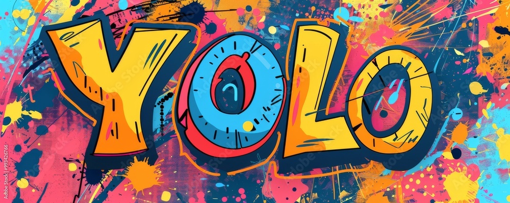 Colorful pop art background with Colorful pop art background with