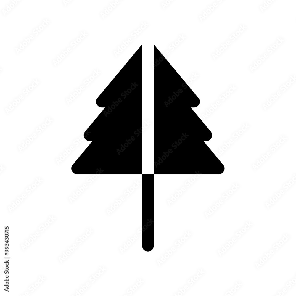 christmas tree icon, modern vector isolated on white background christmas tree icon, modern vector isolated on white background
