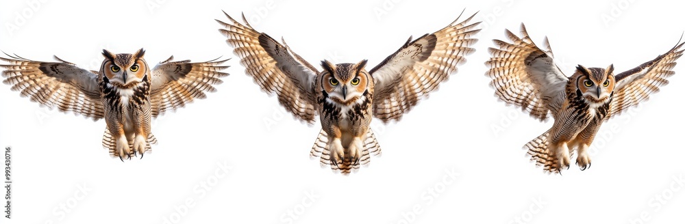 owl isolated white background owl isolated white background
