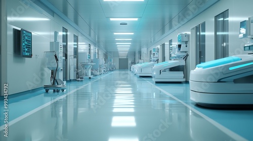 Hospital Corridor.