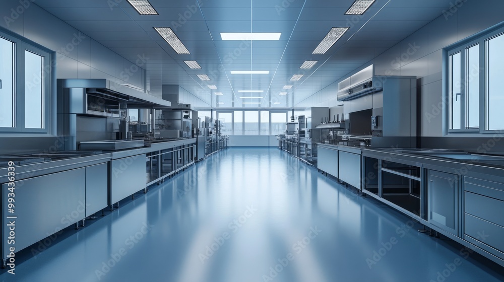 Modern Kitchen Interior. Modern Kitchen Interior.