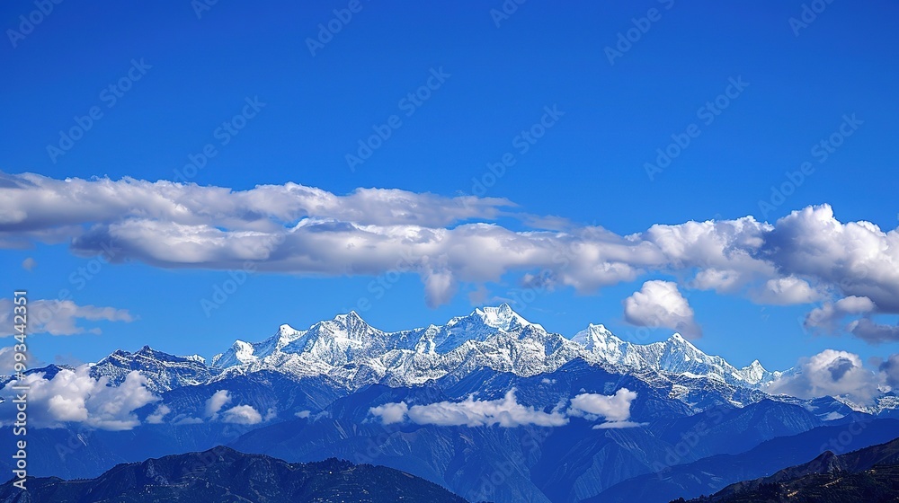 Majestic Snow Mountain with Billowing Clouds: A Breathtaking Natural Spectacle. Witness the Grandeur and Serenity. Majestic Snow Mountain with Billowing Clouds: A Breathtaking Natural Spectacle. Witness the Grandeur and Serenity.