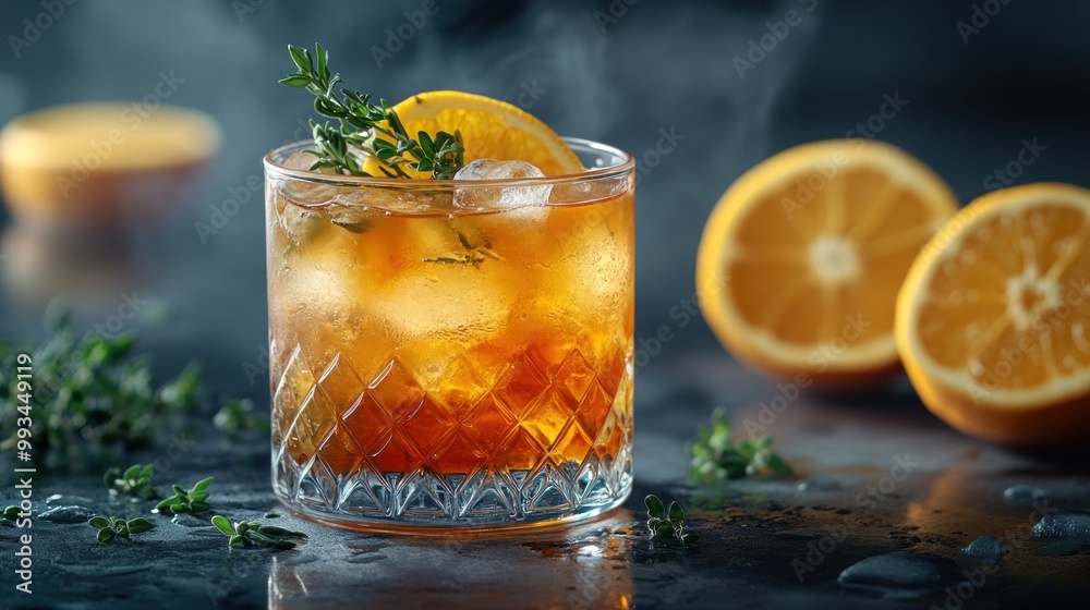 Refreshing Iced Tea with Orange and Thyme Refreshing Iced Tea with Orange and Thyme