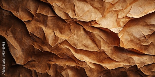 High-resolution crumpled stained paper texture