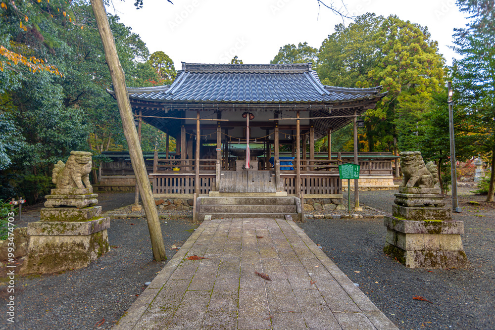 滋賀県 鶏足寺の風景 滋賀県 鶏足寺の風景