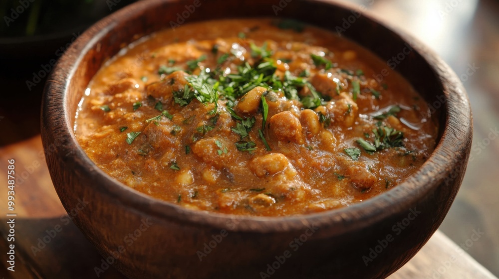 West African Peanut Stew: A Delicious and Nutritious Dish Served in a Bowl, Perfect for Comfort Food Lovers West African Peanut Stew: A Delicious and Nutritious Dish Served in a Bowl, Perfect for Comfort Food Lovers