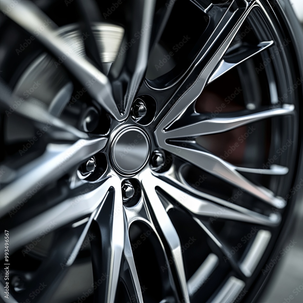 Close up car mag wheel.Magnesium alloy wheel. Close up car mag wheel.Magnesium alloy wheel.