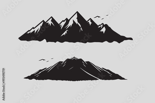 mountain vector