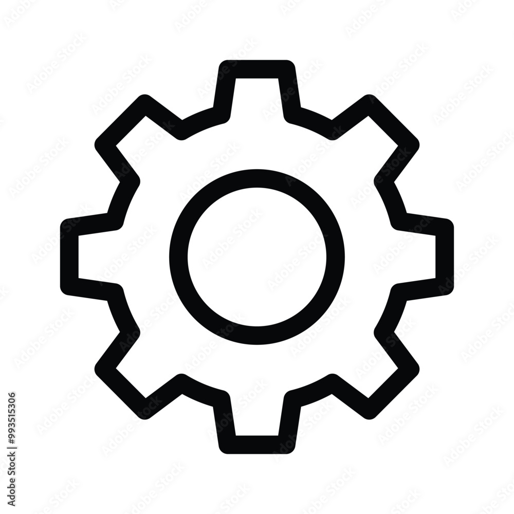 Premium vector of setting, user interface icon Premium vector of setting, user interface icon