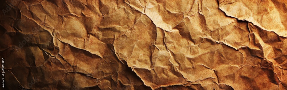 High-resolution crumpled stained paper texture High-resolution crumpled stained paper texture