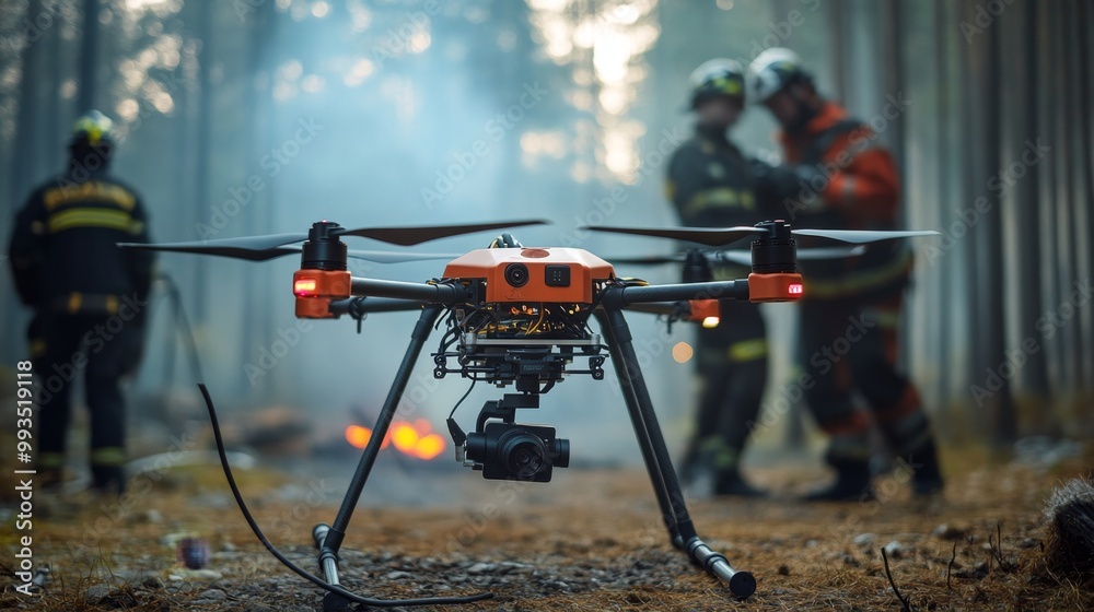 Drone Firefighting.