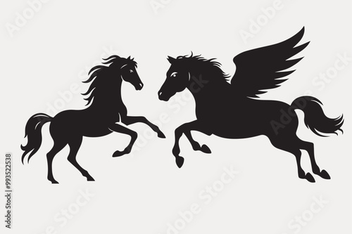 horse vector