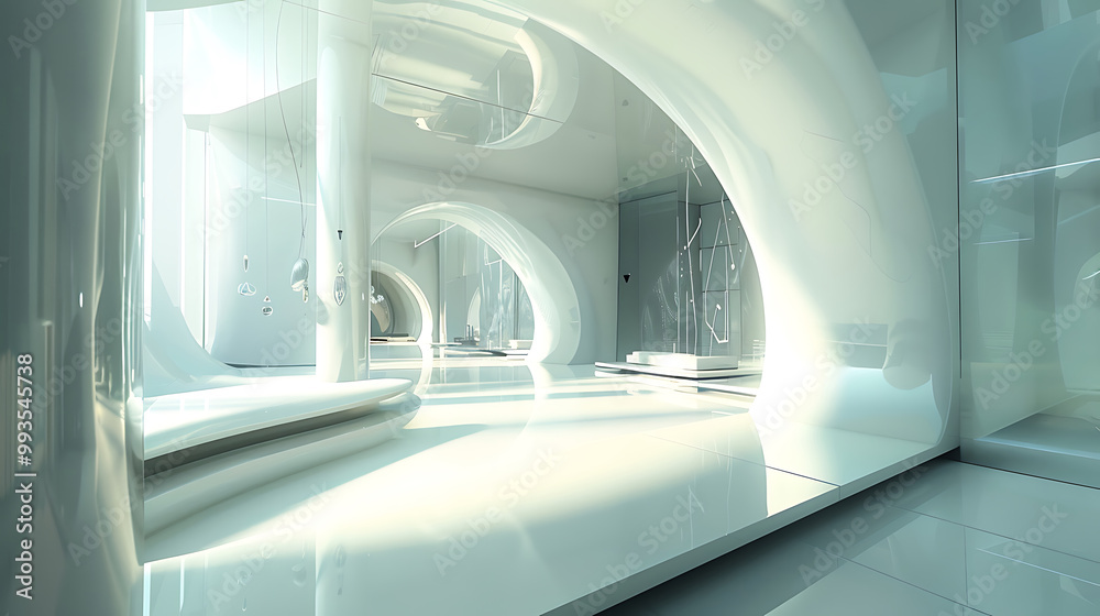 Obraz premium future technology