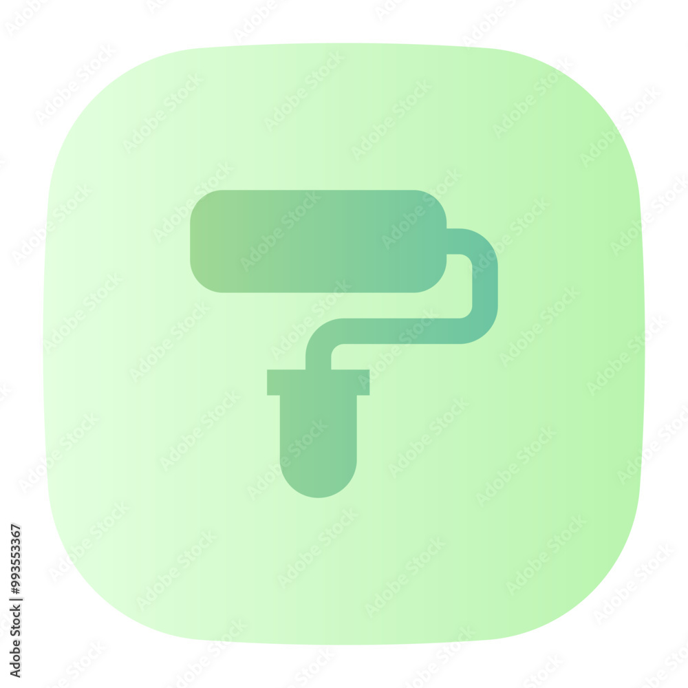 Paint roller icon. paint roller, paint, painter, roller, color, tool, painting, renovation, construction, home repair. Vector icon illustration Paint roller icon. paint roller, paint, painter, roller, color, tool, painting, renovation, construction, home repair. Vector icon illustration