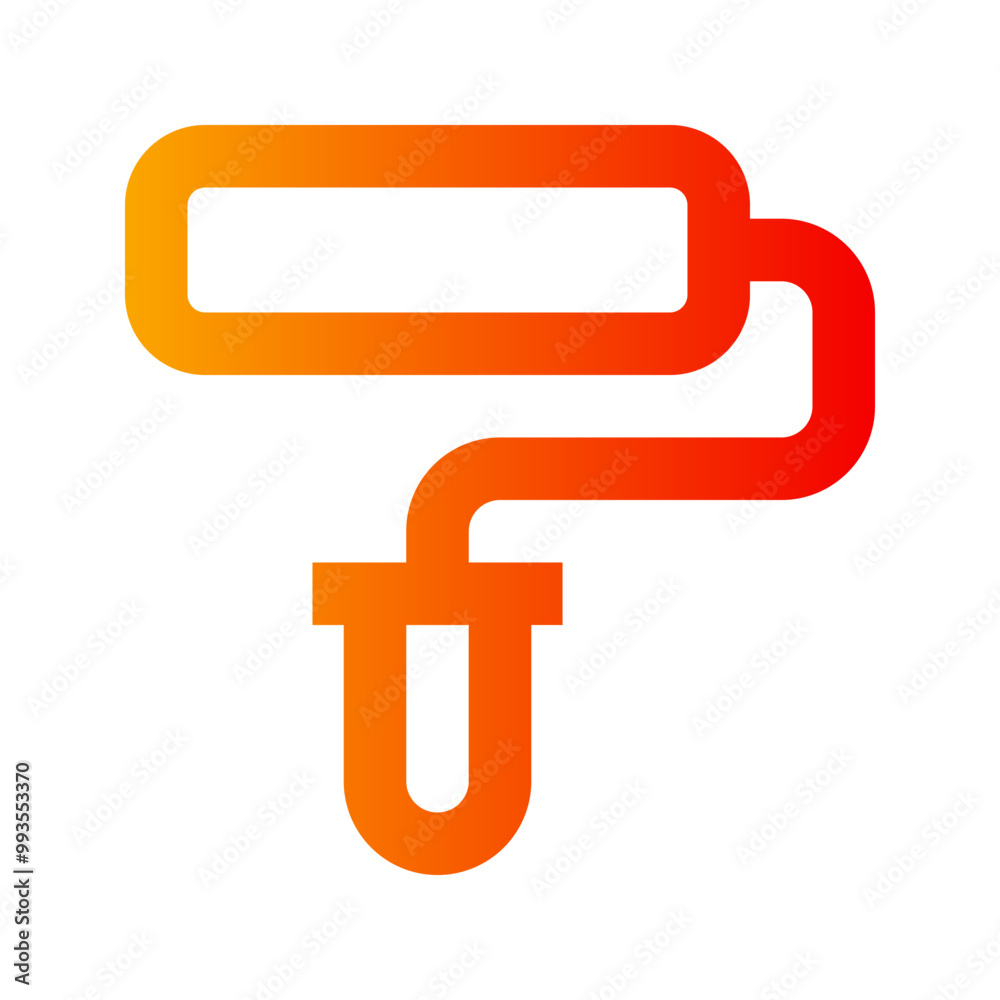 Paint roller icon. paint roller, paint, painter, roller, color, tool, painting, renovation, construction, home repair. Vector icon illustration Paint roller icon. paint roller, paint, painter, roller, color, tool, painting, renovation, construction, home repair. Vector icon illustration