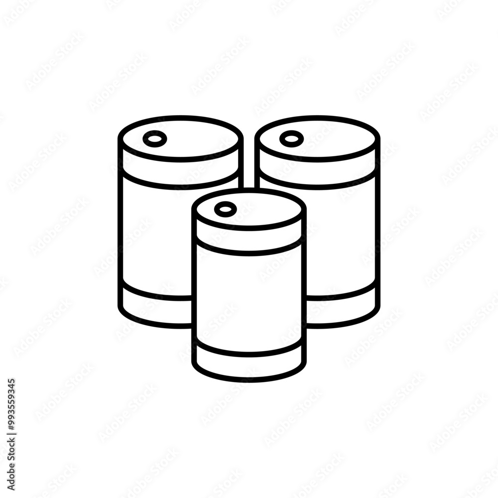 Canned Food icon vector design templates simple and modern concept Canned Food icon vector design templates simple and modern concept