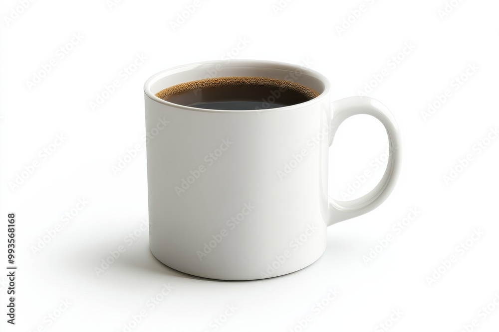Premium Quality Coffee Mug Image for High-Resolution Projects isolated on White Background Premium Quality Coffee Mug Image for High-Resolution Projects isolated on White Background