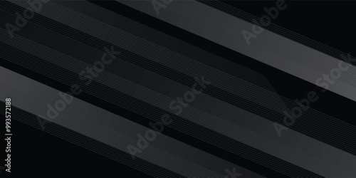 Black abstract geometric background. Modern shape concept. vektor