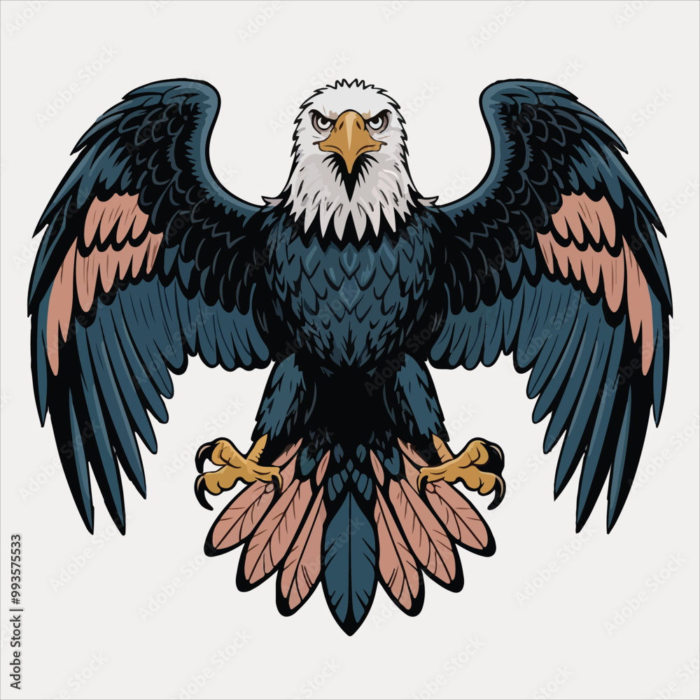 Obraz premium eagle vector and illustration