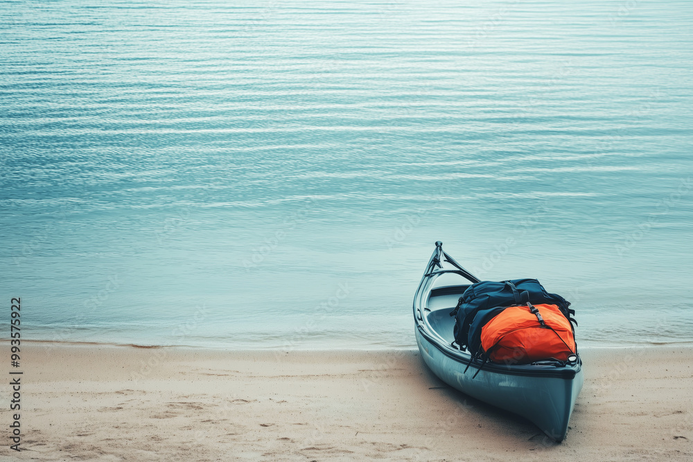 Obraz premium Boat on the beach