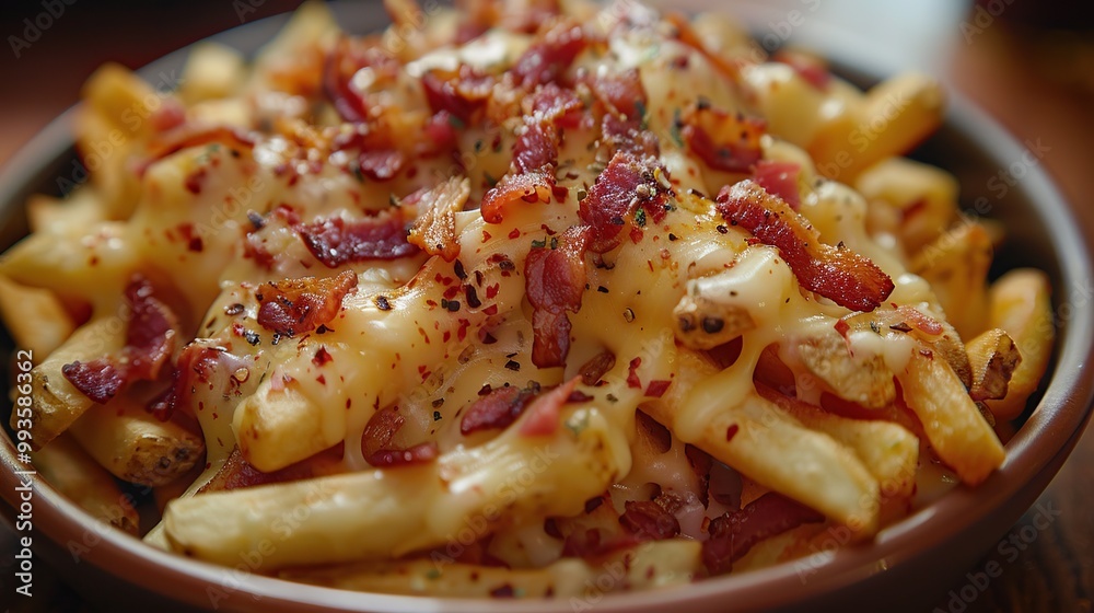 Bacon Cheese Fries: A Delicious and Hearty Treat Bacon Cheese Fries: A Delicious and Hearty Treat