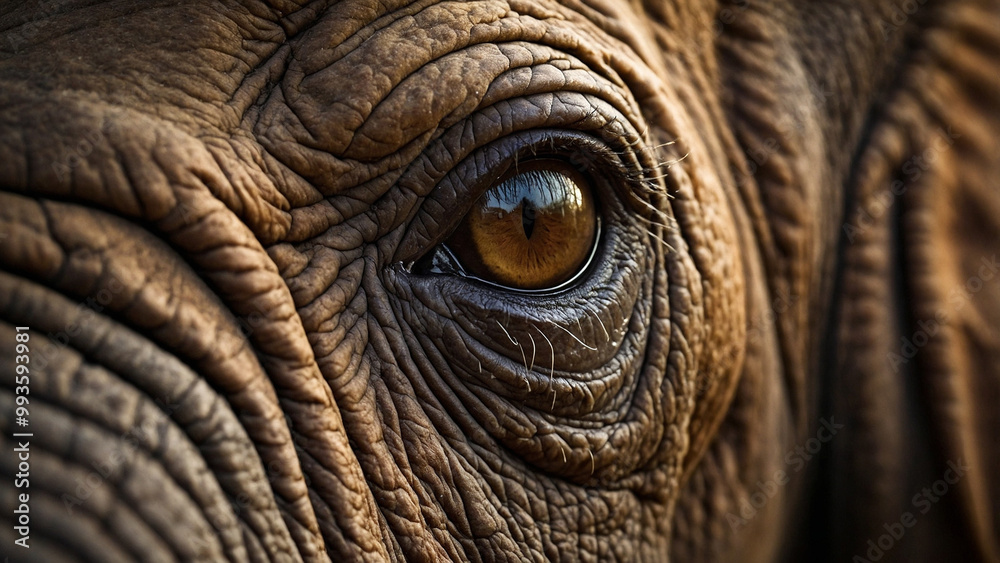 extreme close-up macro elephant's eye high resolution extreme close-up macro elephant's eye high resolution