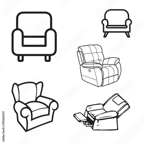Recliner vector 