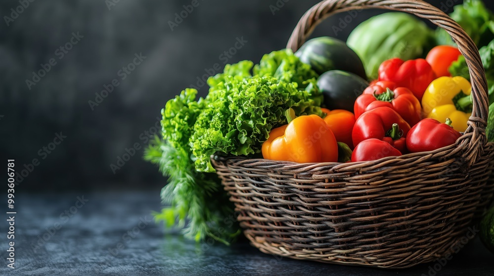 Woman delivering a fresh CSA farm box packed with locally sourced fruits and vegetables Woman delivering a fresh CSA farm box packed with locally sourced fruits and vegetables