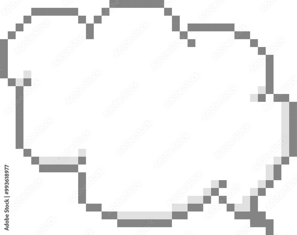 8bit retro game pixel speech bubble balloon icon sticker memo keyword planner text box banner, flat png isolated transparent element design 8bit retro game pixel speech bubble balloon icon sticker memo keyword planner text box banner, flat png isolated transparent element design
