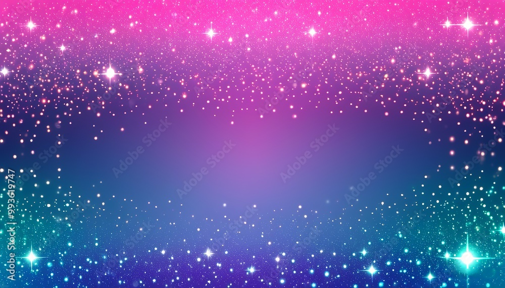 Glittering gradient background featuring a holographic effect and sparkling lights for holiday, Christmas, or New Year designs with magic and festive sparkles. Made with Generative AI Technology Glittering gradient background featuring a holographic effect and sparkling lights for holiday, Christmas, or New Year designs with magic and festive sparkles. Made with Generative AI Technology