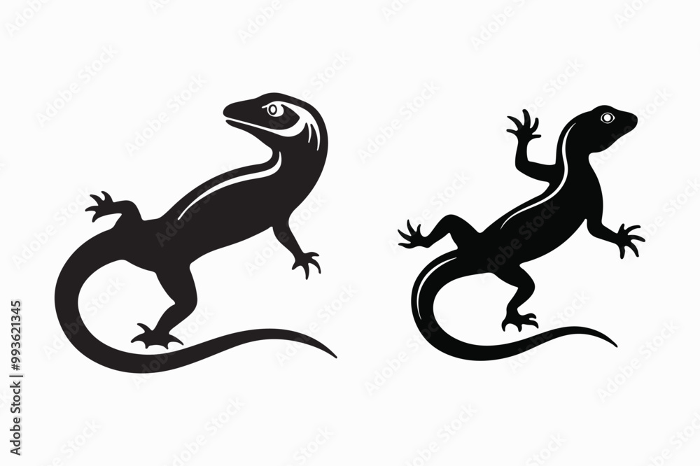 Obraz premium Lizard vector art 