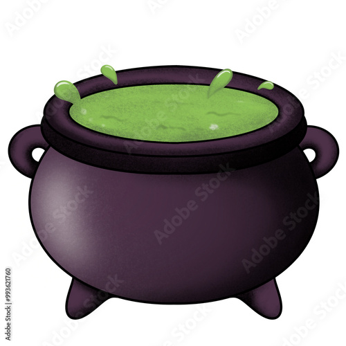 Halloween Witch Potion Cauldron