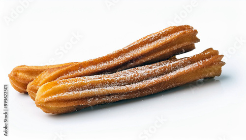 Delicious Churros with Powdered Sugar