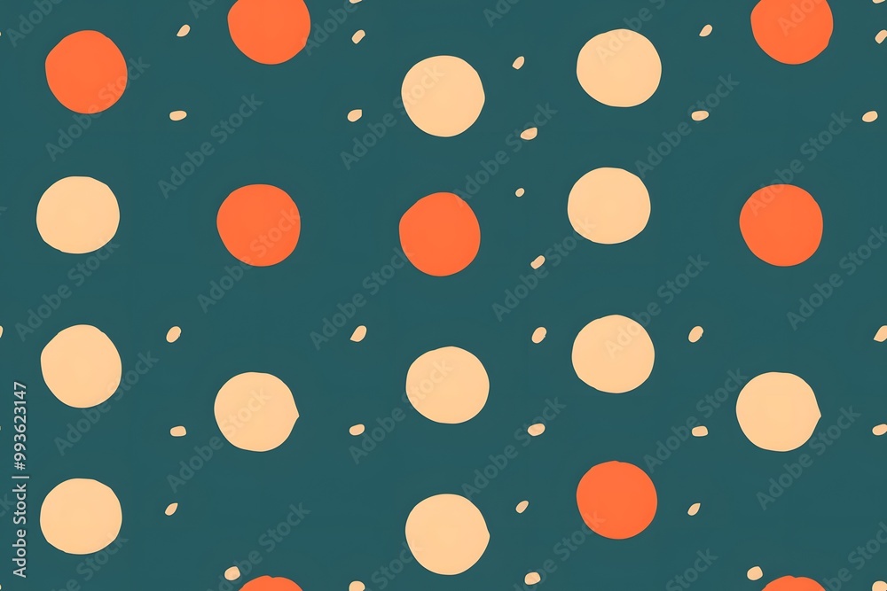 Abstract Polka Dot Pattern Abstract Polka Dot Pattern