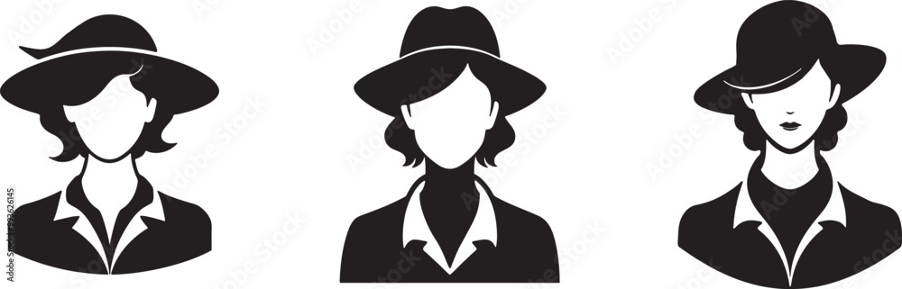 Nurse portrait vector illustration Nurse portrait vector illustration