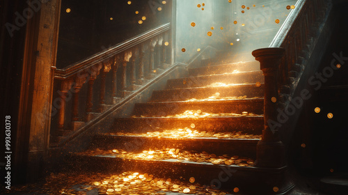 Golden Stairway to Wealth and Success